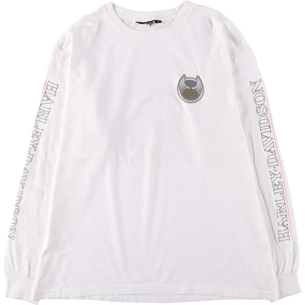 古着 00'S ハーレーダビッドソン Harley-Davidson ロングTシャツ ロンT メンズL相当 /eaa560772 【中古】 【250625】