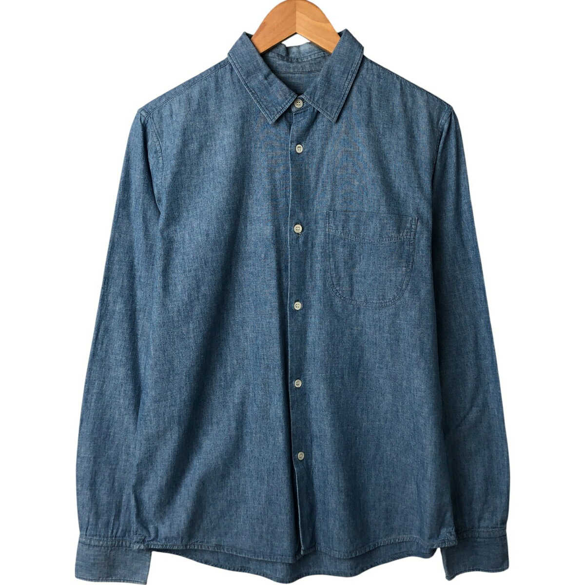 a.p.c デニムシャツ A.P.C.のネイビー Mathias デニムシャツがセール中