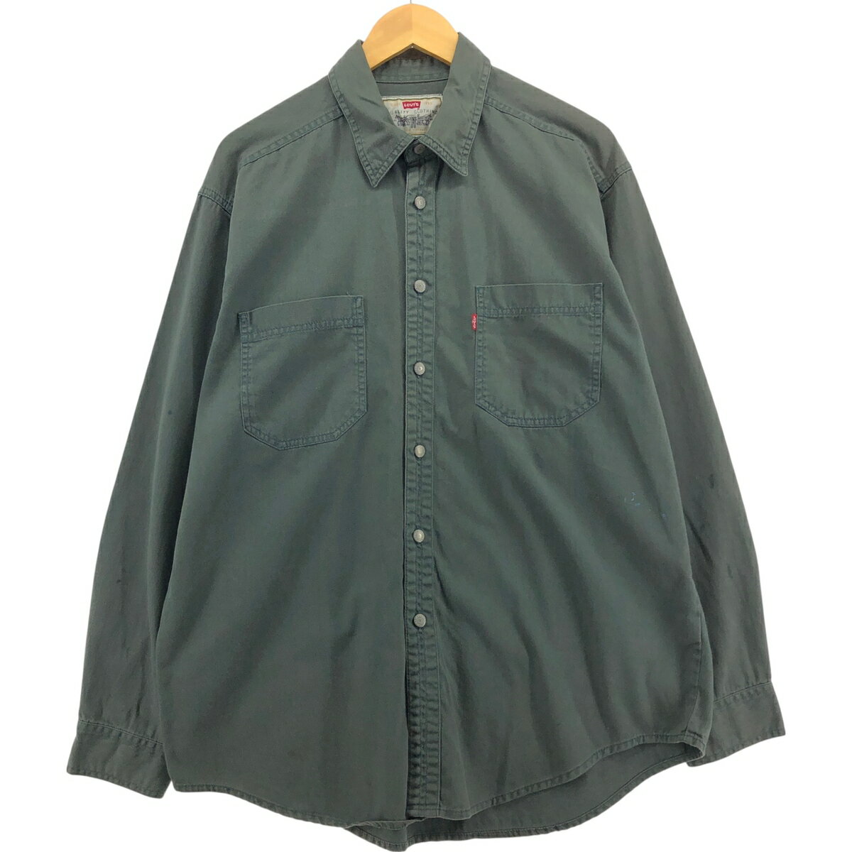 古着 90'S リーバイス Levi's 長袖 デニムシャツ メンズXL相当 ヴィンテージ /eaa561008 【中古】 【250626】 【SS2603_10】