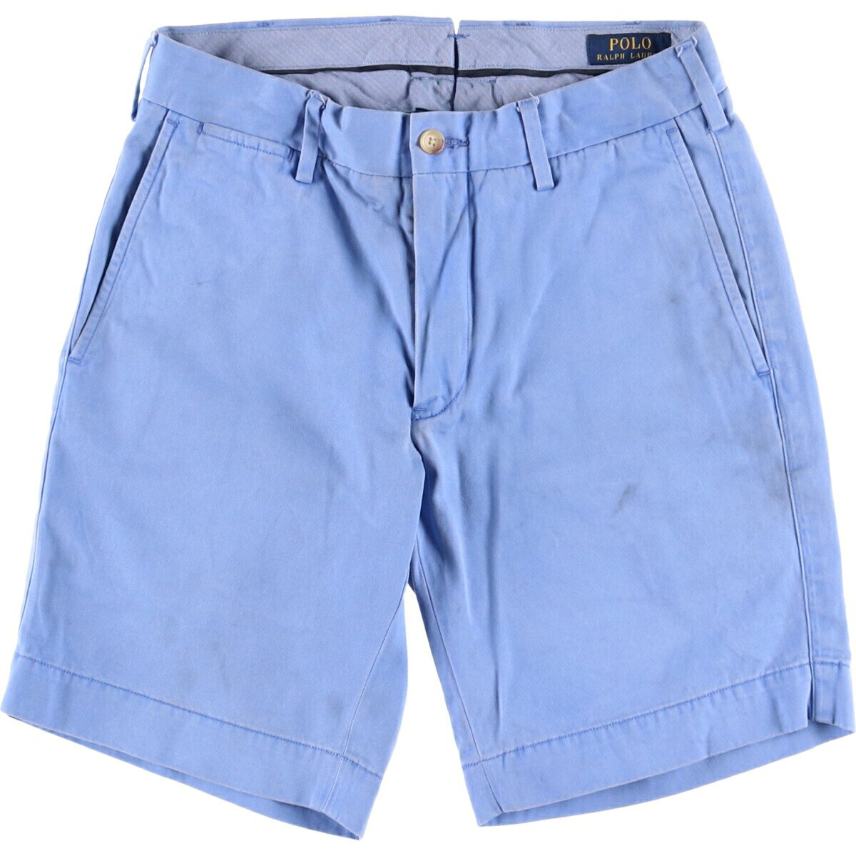 古着 ラルフローレン Ralph Lauren POLO RALPH LAUREN STRAIGHT FIT チノショーツ ショートパンツ レディースL(w28)相当 /eaa561072 【中古】 【250625】 【ADEL/アデル】 【SS2603_10】 ブルー系 春夏秋