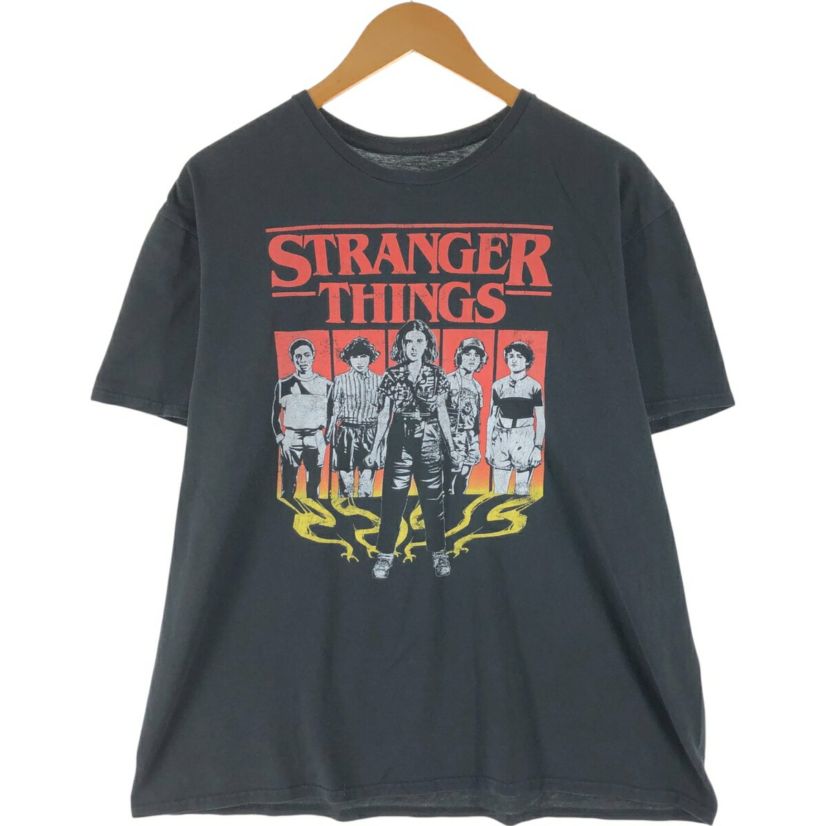 古着 STRANGER THINGS ストレンジャーシングス 映画 ムービーTシャツ メンズXL相当 半袖 /eaa561178 【中古】 【250705】