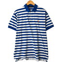 古着 ラルフローレン Ralph Lauren POLO RALPH LAUREN 半袖 ボーダー ポロシャツ メンズL相当 /eaa561347 【中古】 【250629】
