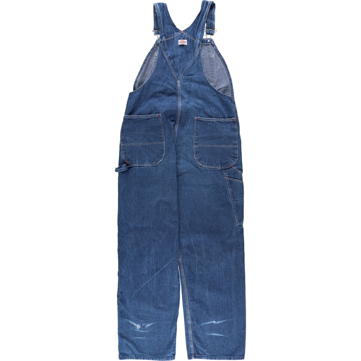 古着 80~90'S ディッキーズ Dickies デニムオーバーオール USA製 メンズw36相当 ヴィンテージ /eaa561540 【中古】 【250627】