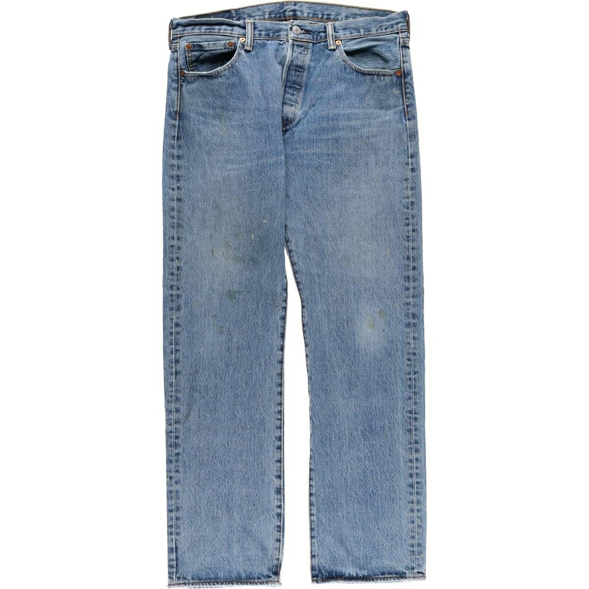 古着 リーバイス Levi's 501 ストレートデニムパンツ メンズw35相当 /eaa561596 【中古】 【250705】 【SS2603_30】 ブルー系 春夏秋冬