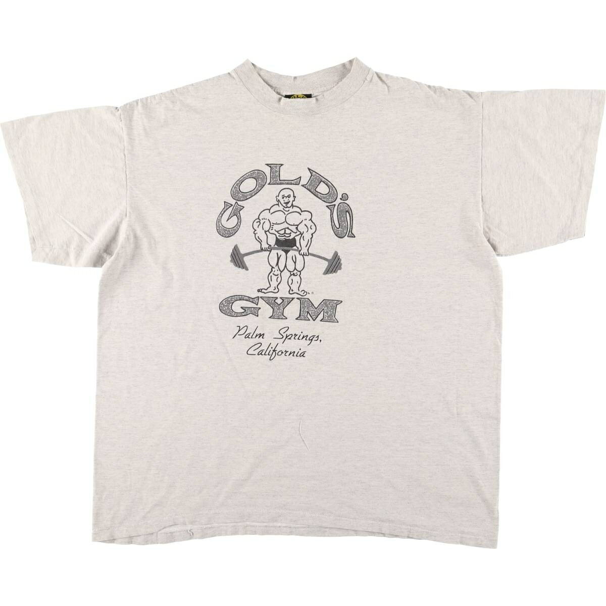 Rakuten - 古着 90'S GOLD'S GYM ゴールドジム アドバタイジングTシャツ メンズXL相当 ヴィンテージ /eaa561685 【中古】 【251005】