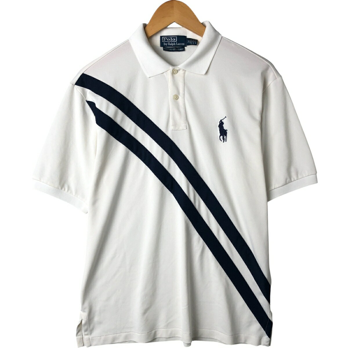 古着 ラルフローレン Ralph Lauren POLO by Ralph Lauren ビッグポニー 半袖 ポロシャツ メンズM相当 /eaa561851 【中古】 【250629】