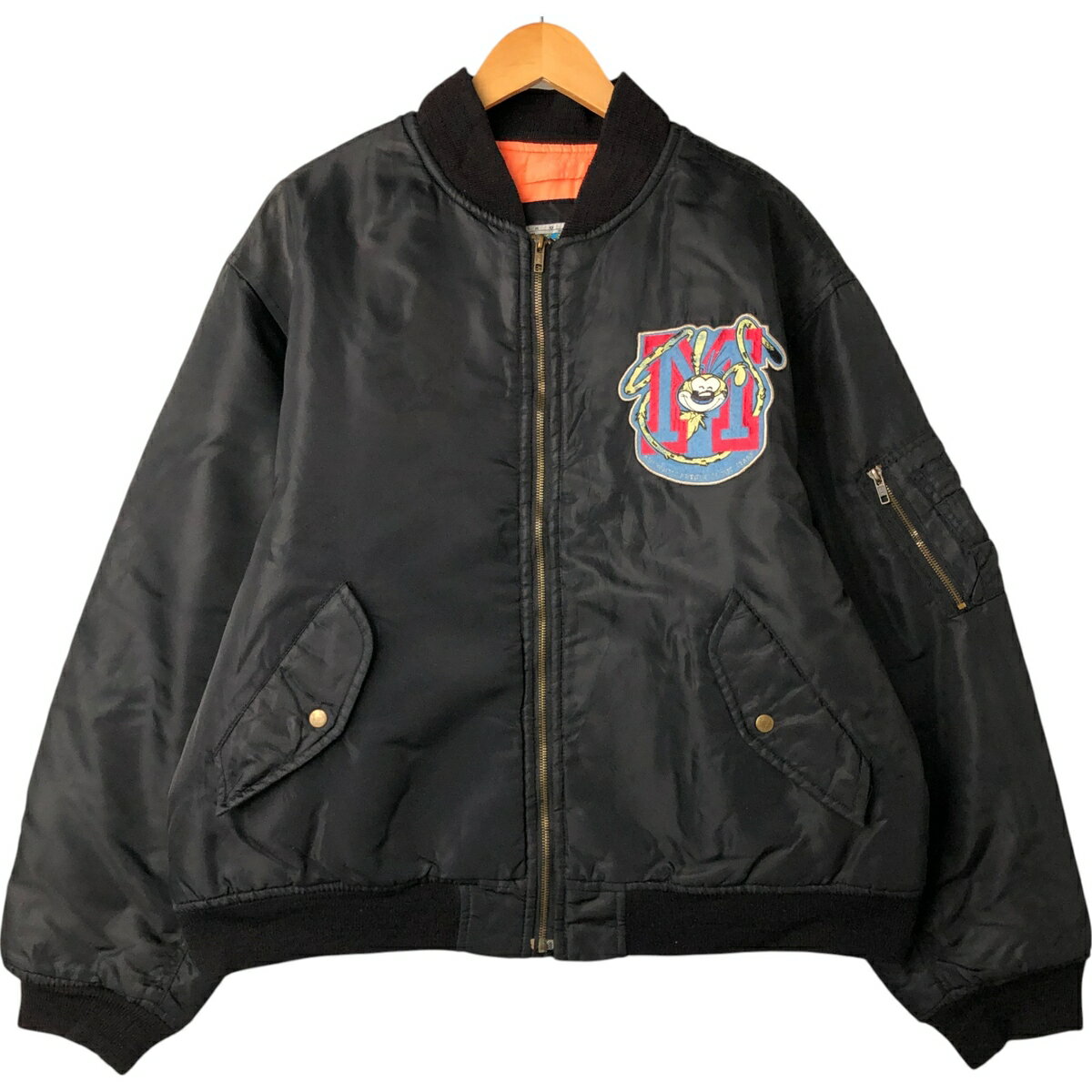 古着 TROPICO DISNEY ディズニー MARSUPILAMI マルスピラミ 中綿入り ミリタリー フライトジャケット メンズXXL相当 ヴィンテージ /eaa561932 【中古】 【251030】