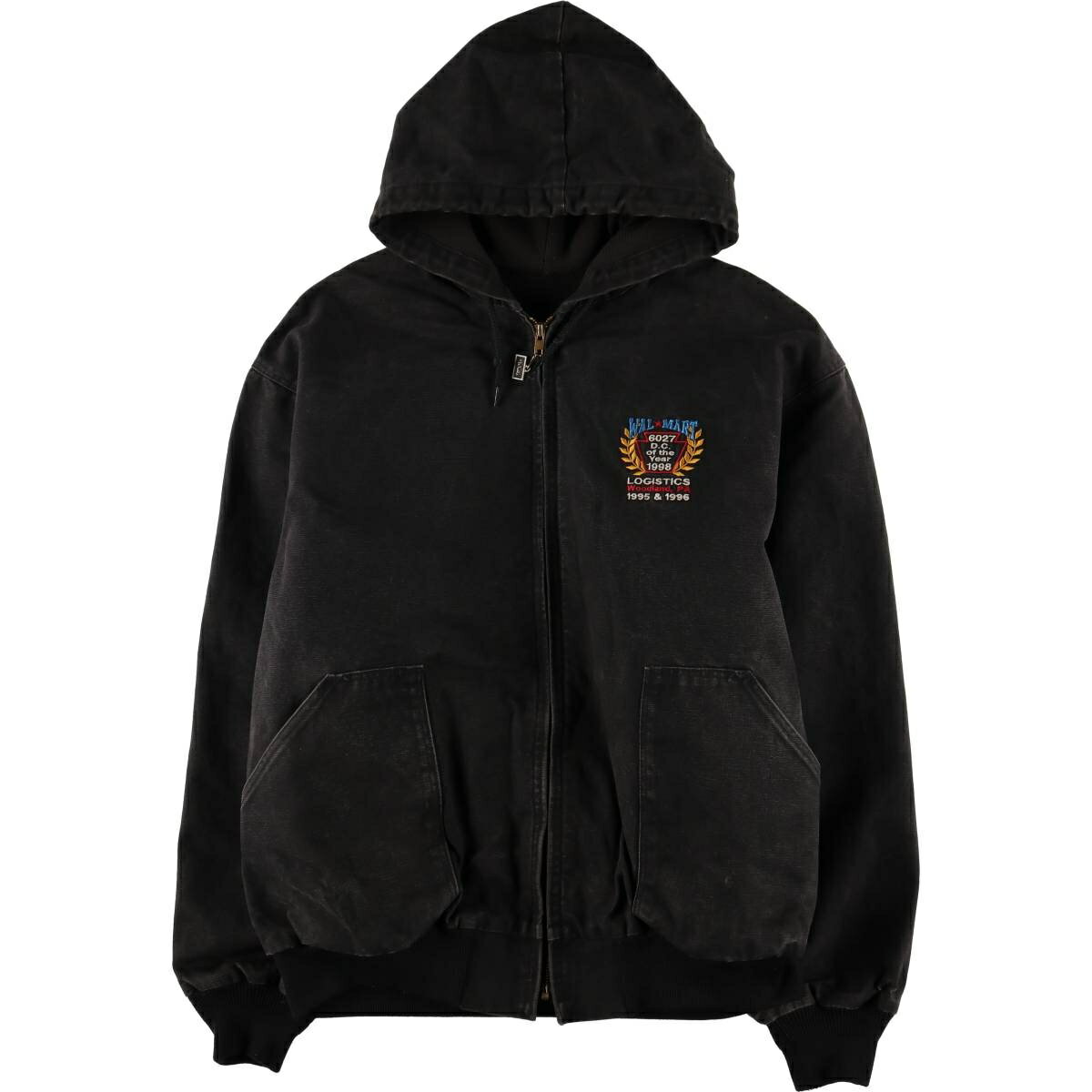 古着 90'S WALLO アクティブジャケットタイプ ダックフルジップパーカー USA製 メンズXXL相当 ヴィンテージ /eaa561976 【中古】 【250705】