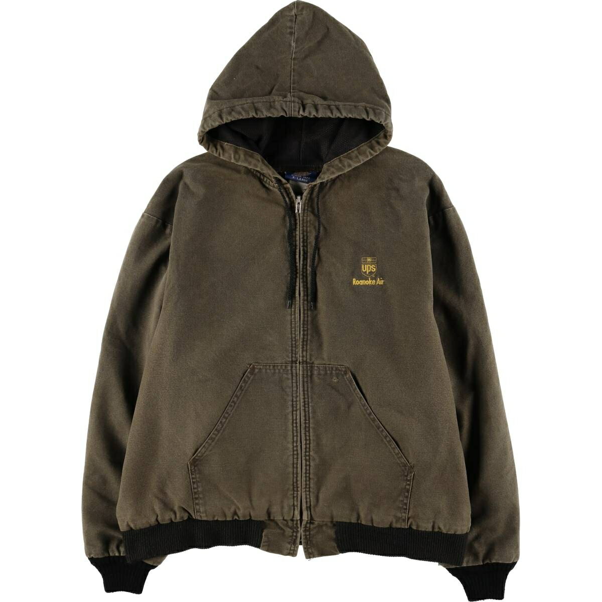 古着 90'S ディッキーズ Dickies アクティブジャケットタイプ ダックフルジップパーカー メンズXL相当 /eaa561978 【中古】 【250705】