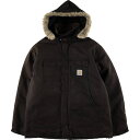 古着 カーハート Carhartt トラディショナルコート フード付き ダックワークジャケット メンズXL相当/eaa561980 【中古】 【250705】