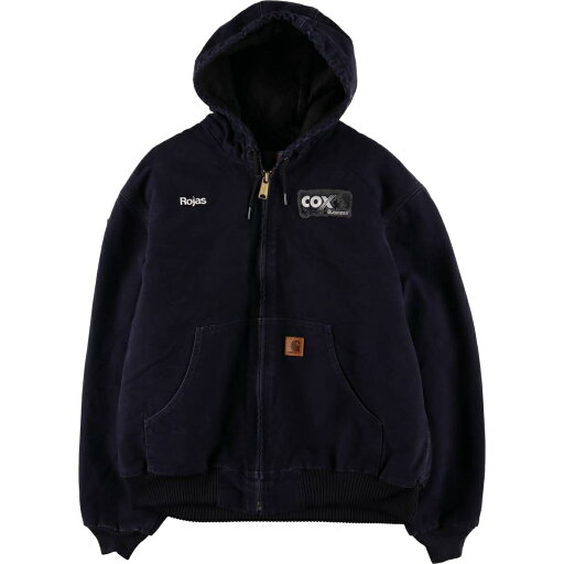 古着 カーハート Carhartt アクティブジャケット ダックフルジップパーカー メンズL相当 /eaa561982 【中古】 【250705】 古着 カーハート Carhartt アクティブジャケット ダックフルジップパーカー メンズL相当 /eaa561982 【中古】 【250705】