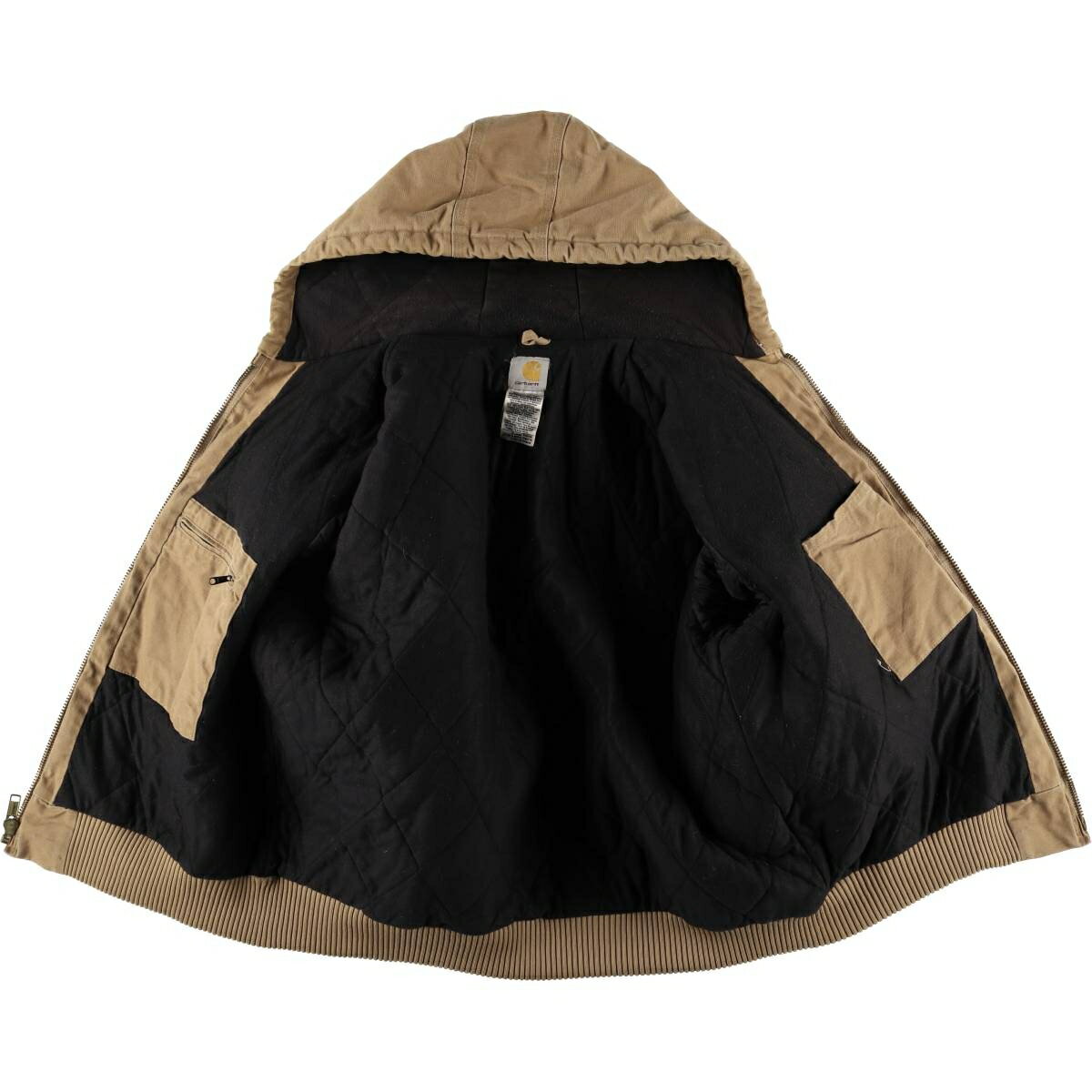 古着 00'S カーハート Carhartt アクティブジャケット ダックフルジップパーカー メンズXL相当 /eaa561983 【中古】 【250705】