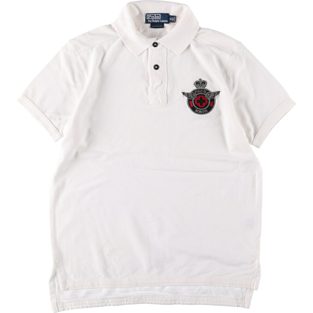古着 ラルフローレン Ralph Lauren POLO by Ralph Lauren CUSTOM FIT 半袖 ポロシャツ メンズM相当 /eaa562272 【中古】 【250627】