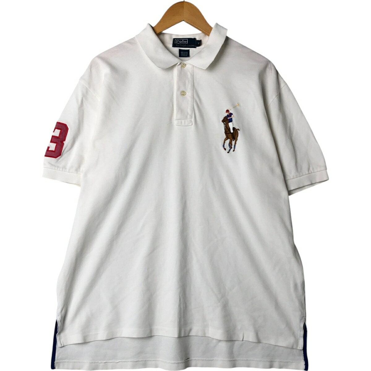 古着 ラルフローレン Ralph Lauren POLO by Ralph Lauren ビッグポニー 半袖 ポロシャツ メンズXL相当 /eaa562444 【中古】 【250703】