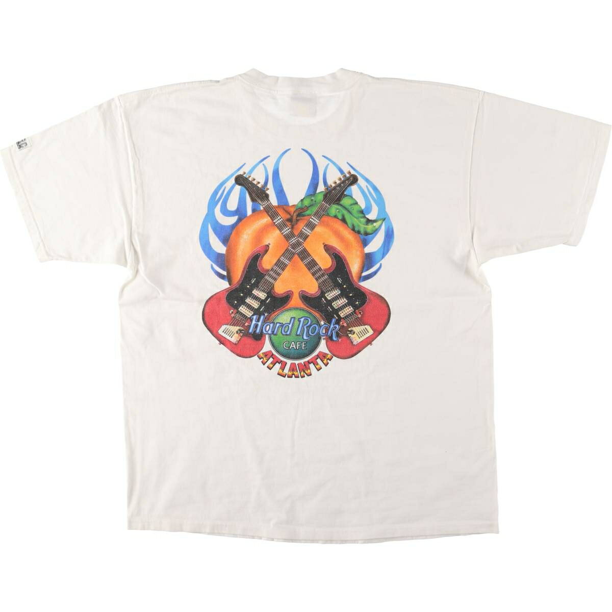 古着 90'S HARD ROCK CAFE ハードロックカフェ アドバタイジングTシャツ USA製 メンズXL相当 ヴィンテージ /eaa562520 【中古】 【250627】