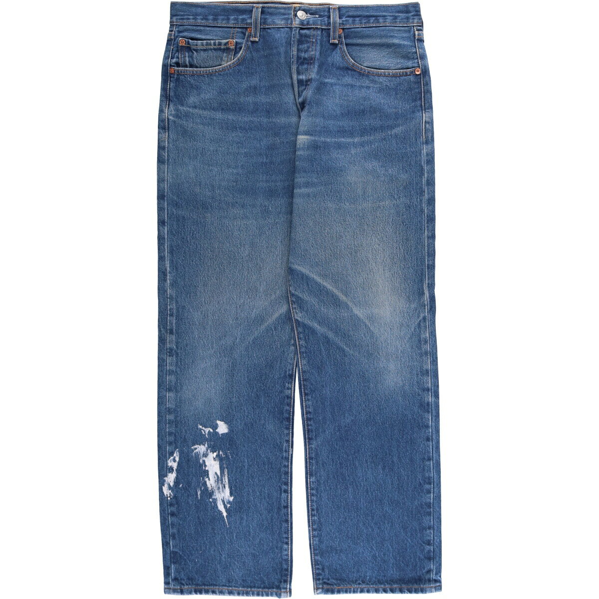 古着 00'S リーバイス Levi's 501-0000 ペイント ストレートデニムパンツ メンズw34相当 /eaa562664 【中古】 【250702】 【ss2601_30】