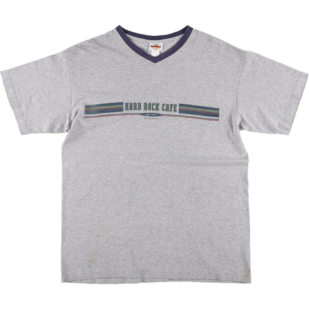 古着 90'S HARD ROCK CAFE ハードロックカフェ アドバタイジングTシャツ USA製 メンズL相当 ヴィンテージ /eaa562775 【中古】 【250704】