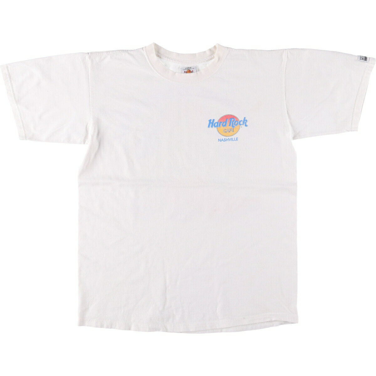 樂天商城 - 古着 90'S HARD ROCK CAFE ハードロックカフェ アドバタイジングTシャツ USA製 メンズL相当 ヴィンテージ /eaa562782 【中古】 【250704】