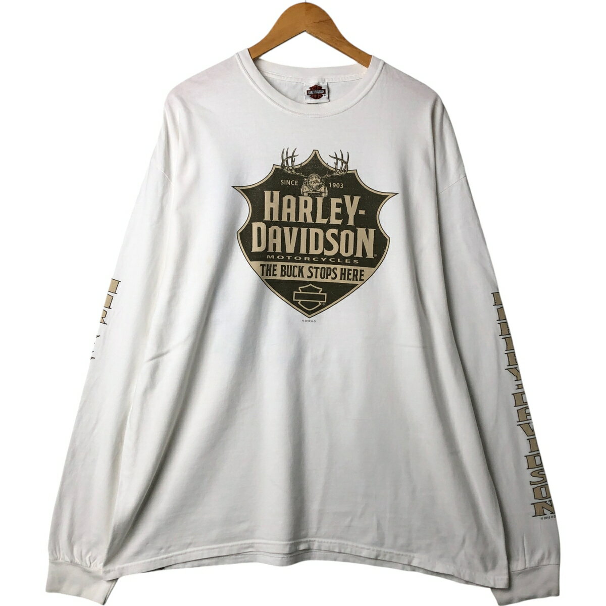 楽天市場】ハーレーダビッドソン ロンt（カラーホワイト）（Tシャツ