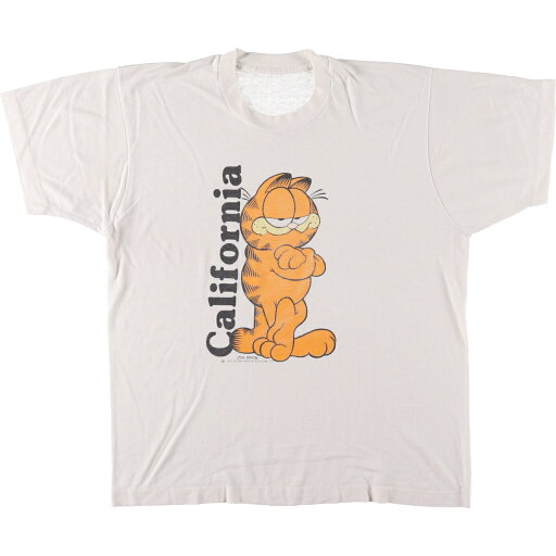 古着 70'S~ GARFIELD ガーフィールド キャラクタープリントTシャツ メンズL相当 ヴィンテージ /eaa562877 【中古】 【250701】 古着 70'S~ GARFIELD ガーフィールド キャラクタープリントTシャツ メンズL相当 ヴィンテージ /eaa562877 【中古】 【250701】