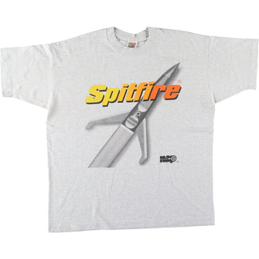 古着 90'S フルーツオブザルーム FRUIT OF THE LOOM NAP SPITFIRE アドバタイジングTシャツ USA製 メンズXL相当 ヴィンテージ /eaa563090 【中古】 【250714】 古着 90'S フルーツオブザルーム FRUIT OF THE LOOM NAP SPITFIRE アドバタイジングTシャツ USA製 メンズXL相当 ヴィンテージ /eaa563090 【中古】 【250714】