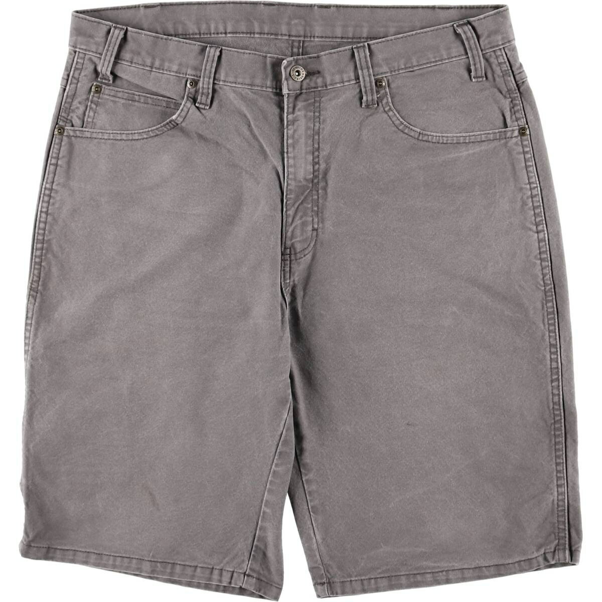 古着 ディッキーズ Dickies ダック地ペインターショーツ ハーフパンツ メンズw38相当 /eaa563204 【中古】 【250714】 【SS2603_30】 グレー系 春夏秋