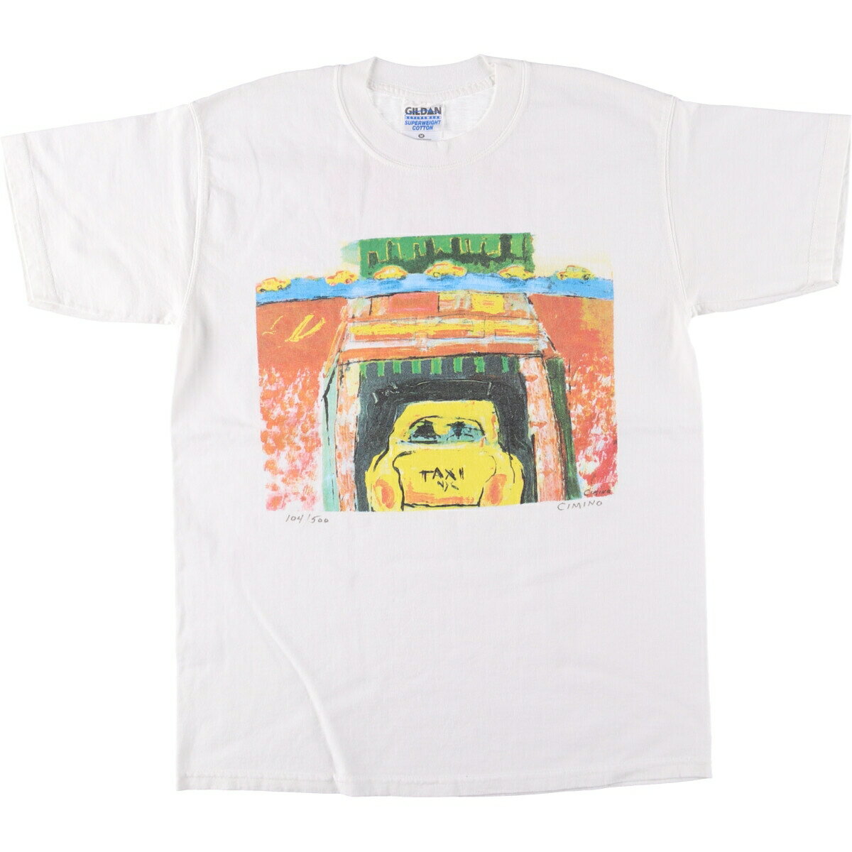 古着 ギルダン GILDAN アートTシャツ メンズM相当 /eaa563372 【中古】 【250709】 【SS2603_50】