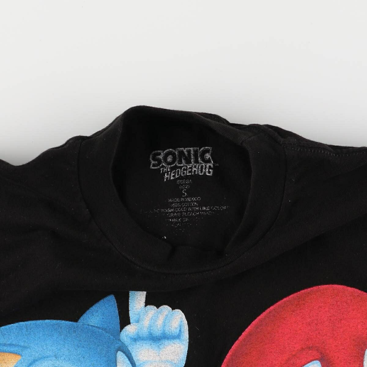 古着 SONIC ソニック キャラクタープリントTシャツ メンズS相当 /eaa563473 【中古】 【250718】