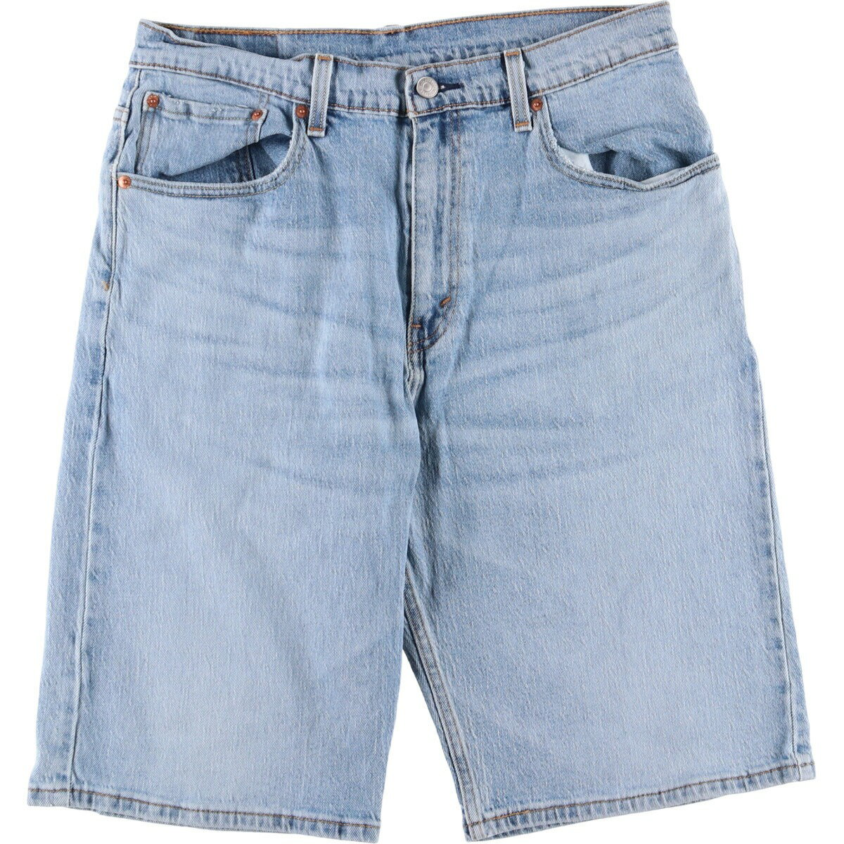 古着 リーバイス Levi's 569 デニムショーツ ハーフパンツ メンズw34相当 /eaa563700 【中古】 【250704】 【SS2603_30】 ブルー系 春夏秋