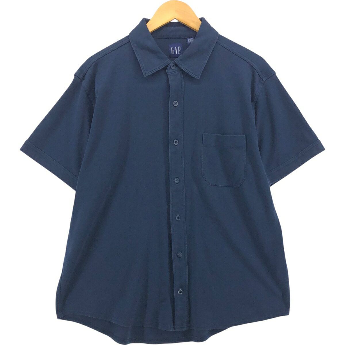 乐天商城 - 古着 90'S ギャップ GAP オールドギャップ 半袖 コットンシャツ メンズL相当 ヴィンテージ /eaa564097 【中古】 【250704】 【SS2606_30