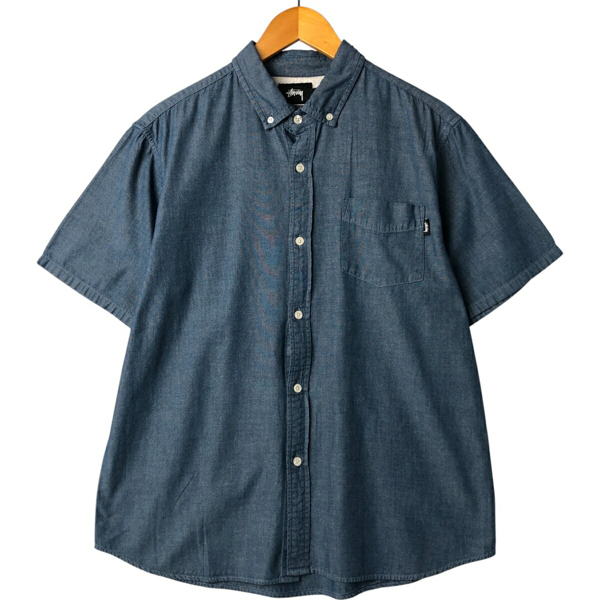 古着 ステューシー STUSSY 半袖 ボタンダウンシャツ メンズM相当 /eaa564100 【中古】 【250704】