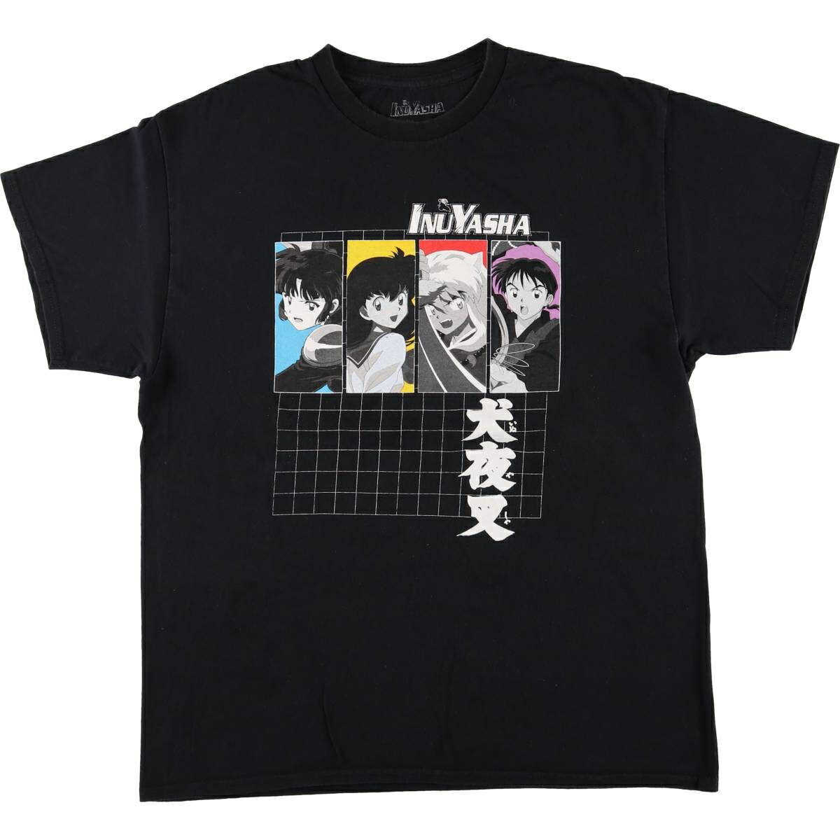樂天商城 - 古着 INUYASHA 犬夜叉 アニメ キャラクタープリントTシャツ メンズL相当 /eaa564249 【中古】 【250714】
