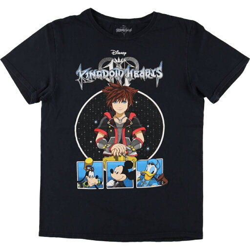 古着 KINGDOM HEARTS キングダムハーツ アニメ キャラクタープリントTシャツ メンズM相当 /eaa564258 【中古】 【250712】 古着 KINGDOM HEARTS キングダムハーツ アニメ キャラクタープリントTシャツ メンズM相当 /eaa564258 【中古】 【250712】