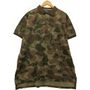 古着 ラルフローレン Ralph Lauren POLO by Ralph Lauren 迷彩柄 半袖 ポロシャツ XL メンズXL相当 /eaa564370 【中古】 【250706】