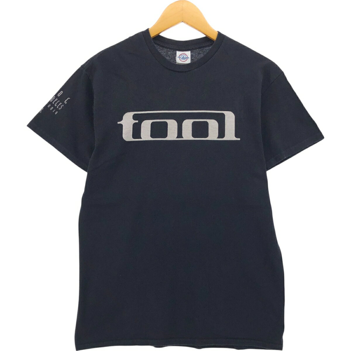 古着 00 039 S デルタ DELTA TOOL トゥール バンドTシャツ バンT メンズM相当 /eaa564438 【中古】 【250705】 【SS2603_10】 ブラック系 春夏秋