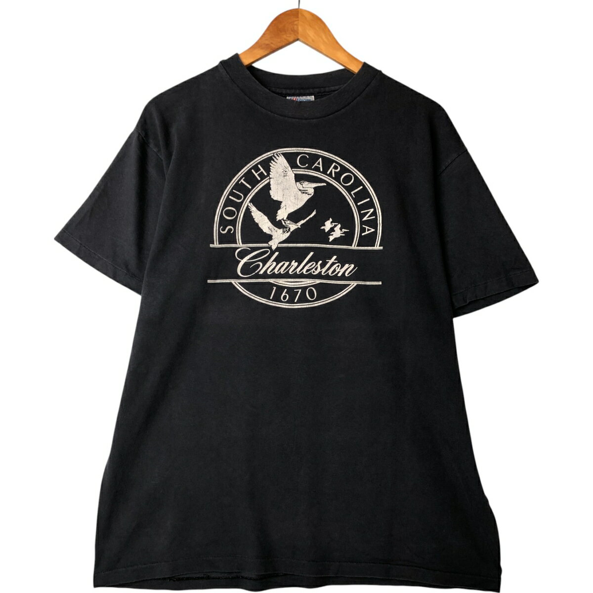 Rakuten - 古着 80'S ヘインズ Hanes BEEFY-T 青タグ プリントTシャツ USA製 メンズXL相当 ヴィンテージ /eaa564556 【中古】 【250719】 【SS2603_30】
