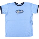 古着 AA DETROIT MICHIGAN DENIM CO アドバタイジング リンガーTシャツ USA製 メンズXL相当 ヴィンテージ /eaa564572 【中古】 【250714】