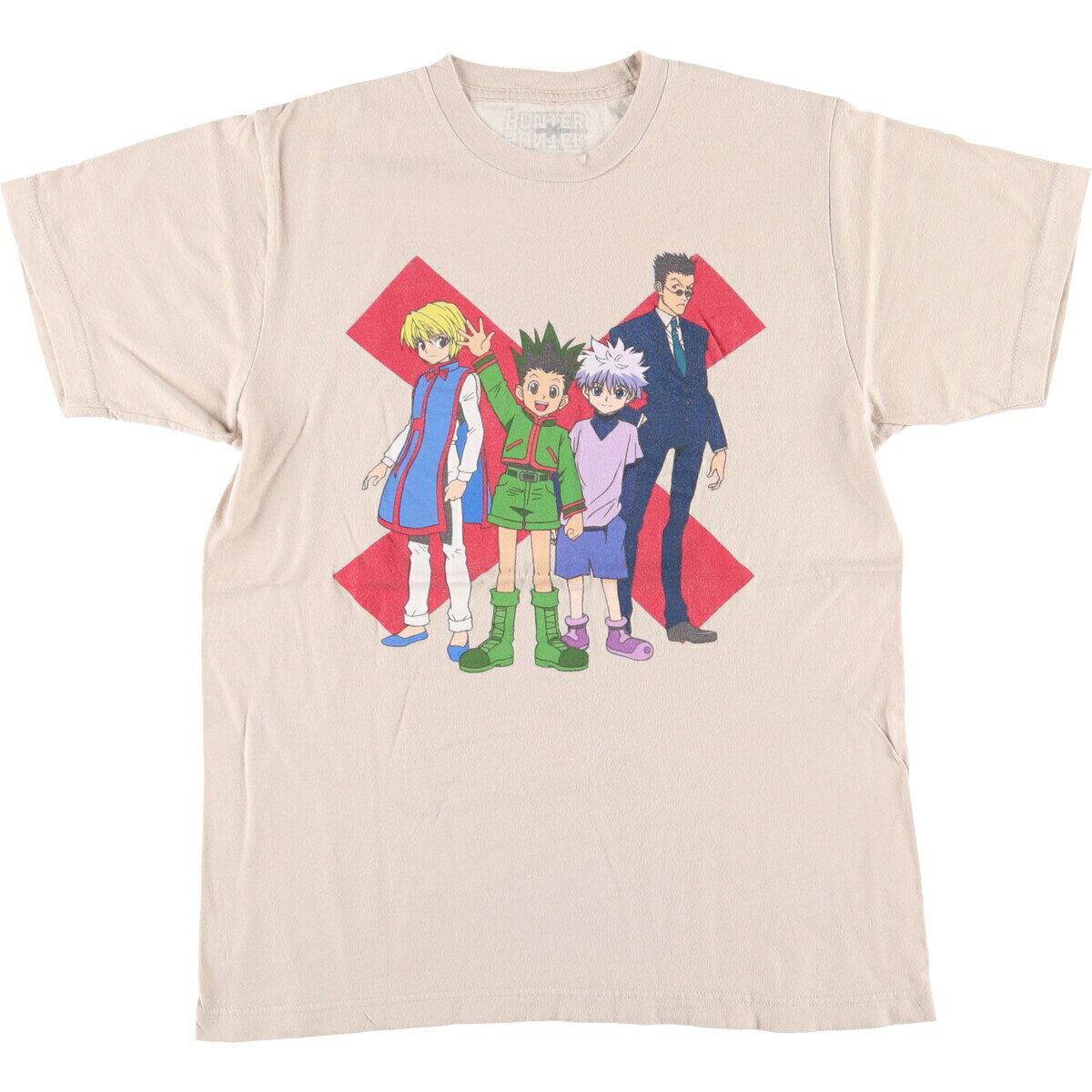 Rakuten - 古着 HUNTER×HUNTRE ハンターハンター アニメ キャラクタープリントTシャツ メンズM相当 /eaa564659 【中古】 【250713】
