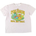 古着 PoKeMoN ポケモン アニメ キャラクタープリントTシャツ メンズXL相当 /eaa564664 【中古】 【250713】
