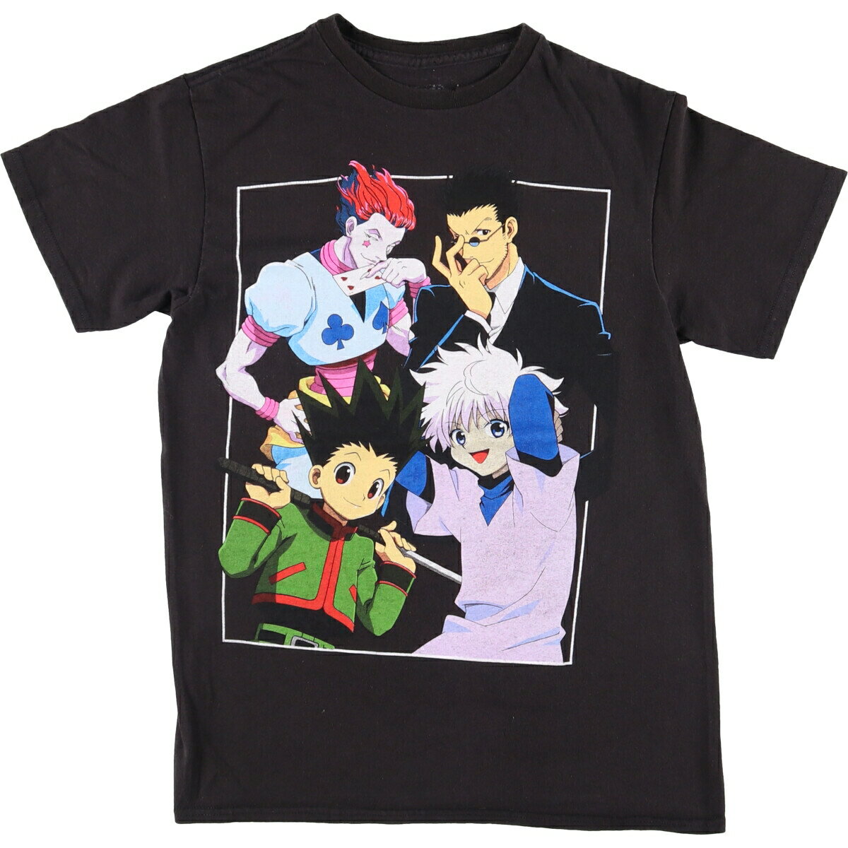古着 HUNTER×HUNTRE ハンターハンター キャラクタープリントTシャツ メンズS相当 /eaa564666 【中古】 ..