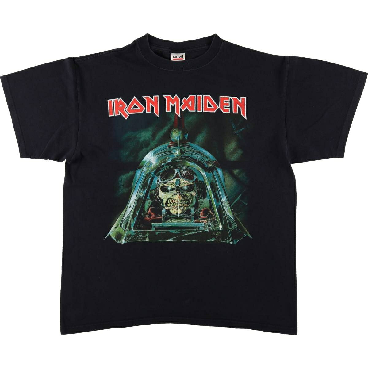古着 アンビル Anvil IRON MAIDEN アイアンメイデン バンドTシャツ バンT メンズL相当 /eaa564722 【中古】 【250706】 【SS2603_10】