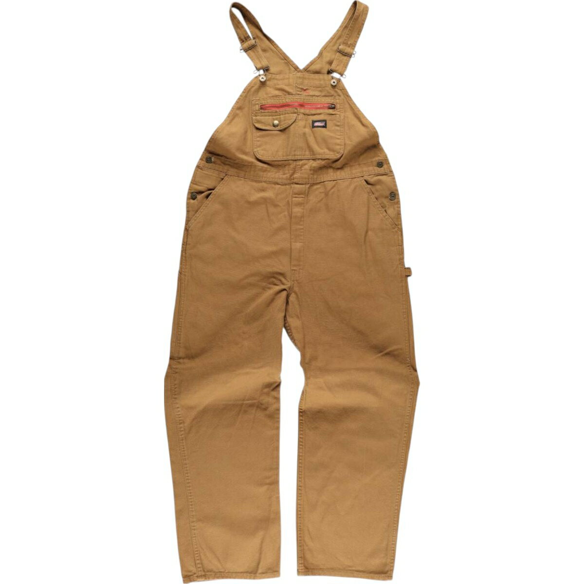 古着 ビッグサイズ ディッキーズ Dickies ダック オーバーオール メンズw41相当 /eaa565035 【中古】 【250707】