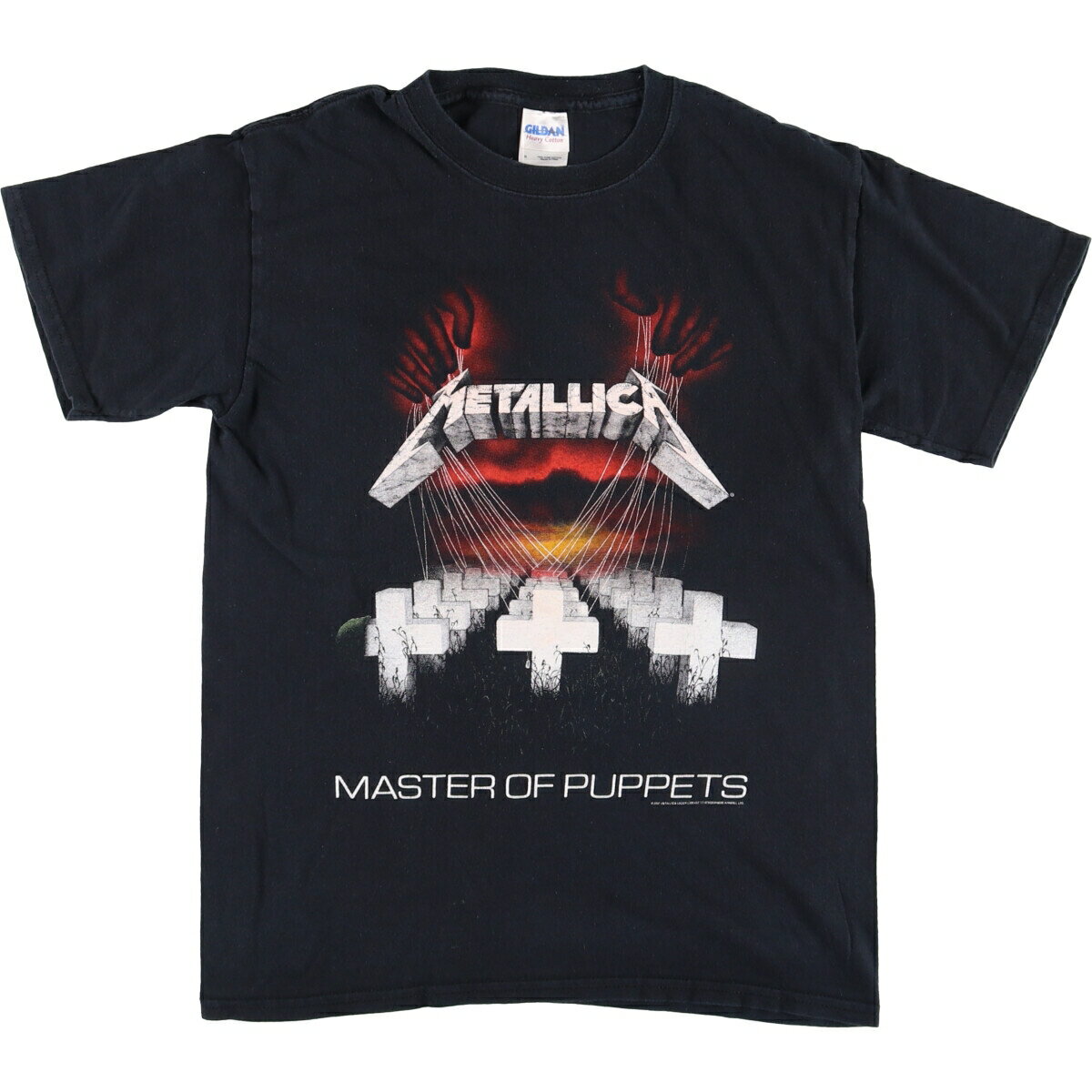 樂天商城 - 古着 ギルダン GILDAN METALLICA メタリカ バンドTシャツ バンT メンズS相当 両面プリント /eaa565040 【中古】 【250707】 【SS2603_10】
