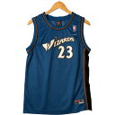 古着 00'S ナイキ NIKE TEAM NBA WASHINGTON WIZARDS ワシントンウィザーズ ゲームシャツ レプリカユニフォーム レディースM...