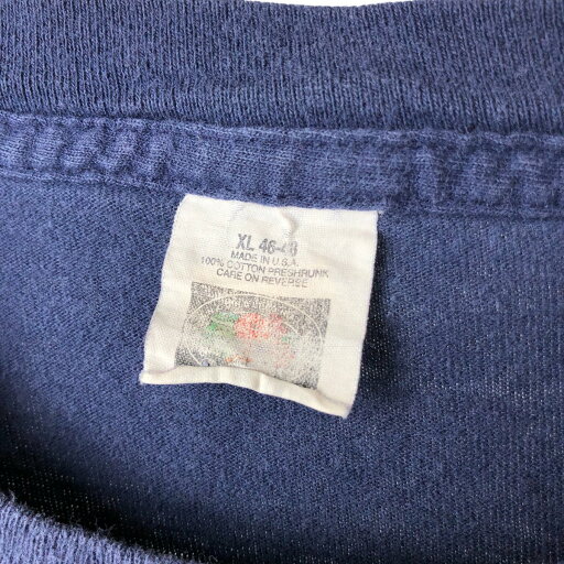 古着 90'S フルーツオブザルーム FRUIT OF THE LOOM 無地Tシャツ USA製 メンズXL相当 ヴィンテージ /eaa565144 【中古】 【250719】