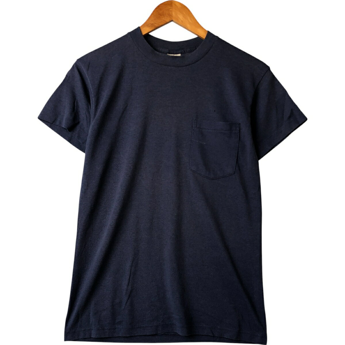 樂天商城 - 古着 80'S 無地ポケットTシャツ USA製 メンズM相当 ヴィンテージ /eaa565146 【中古】 【250719】