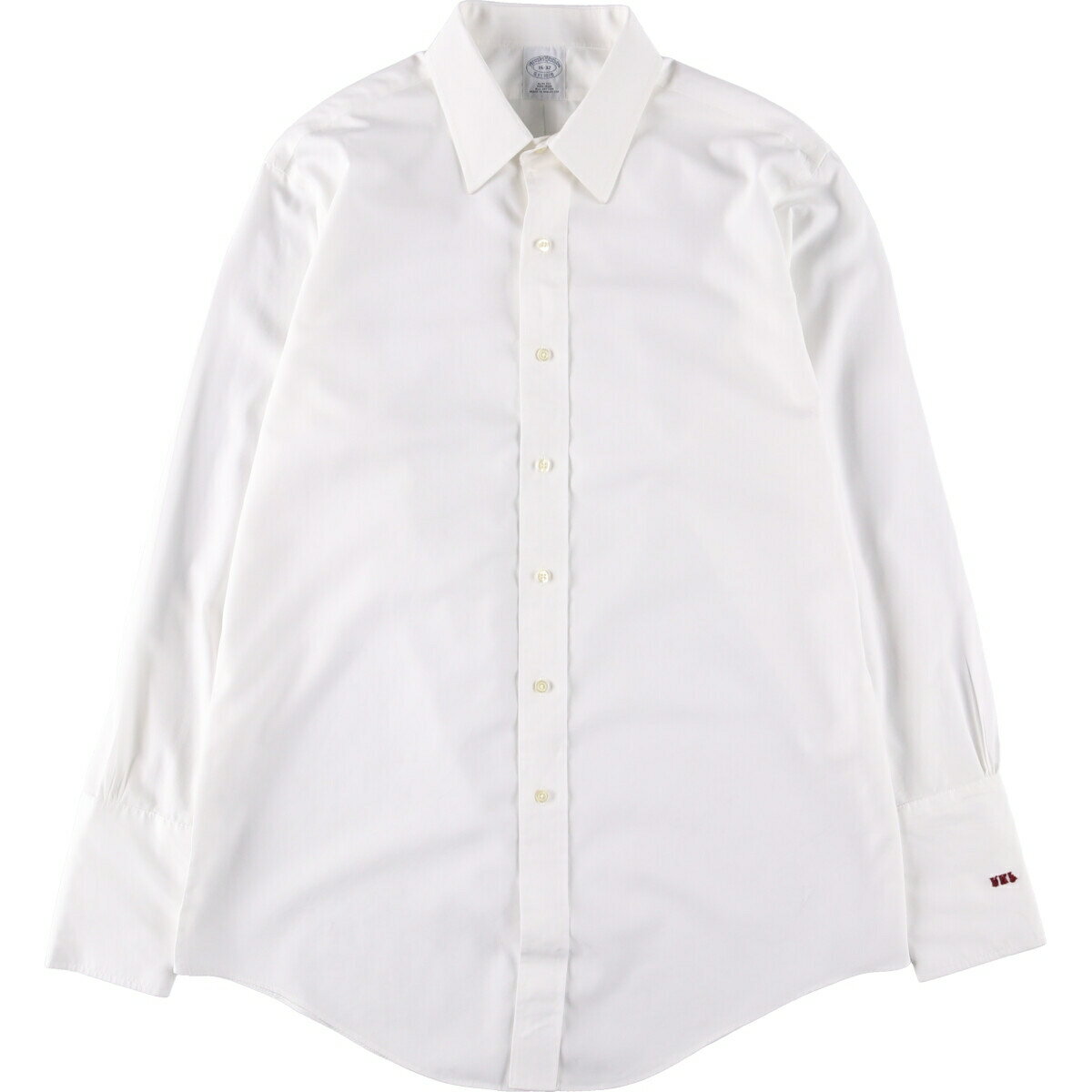 古着 ブルックスブラザーズ Brooks Brothers 1818 長袖 コットンシャツ メンズL相当 /eaa565277 【中古】 【250709】 【ss2601_10】