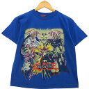古着 YU-GI-OH 遊戯王 アニメ キャラクタープリントTシャツ レディースM相当 /eaa565951 【中古】 【250707】 【ADEL/アデル】
