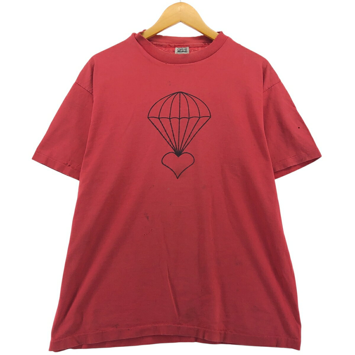 古着 80'S アンビル Anvil プリントTシャツ USA製 メンズXL相当 ヴィンテージ /eaa565960 【中古】 【250707】 【ADEL/アデル】