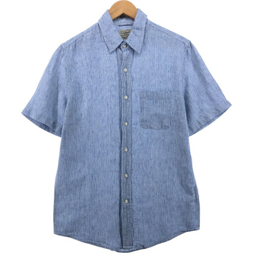 古着 90~00'S エルエルビーン L.L.Bean ストライプ柄 半袖 リネンシャツ メンズS相当 ヴィンテージ /eaa566027 【中古】 【250713】 【ADEL/アデル】 古着 90~00'S エルエルビーン L.L.Bean ストライプ柄 半袖 リネンシャツ メンズS相当 ヴィンテージ /eaa566027 【中古】 【250713】 【ADEL/アデル】